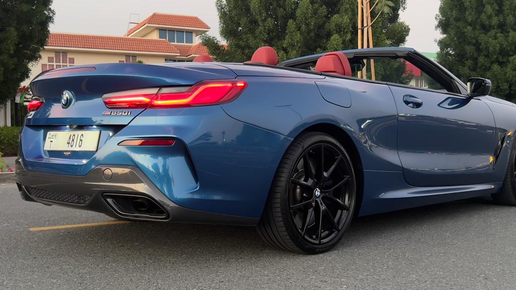 Rent Bmw Series 8 BLUE 2023 in Dubai , UAE 