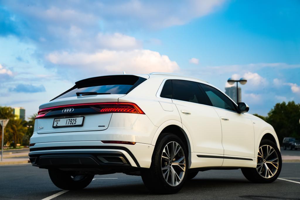 Audi Q8 S Line White  2023