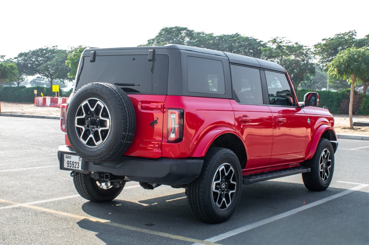 Ford Bronco Red  2022