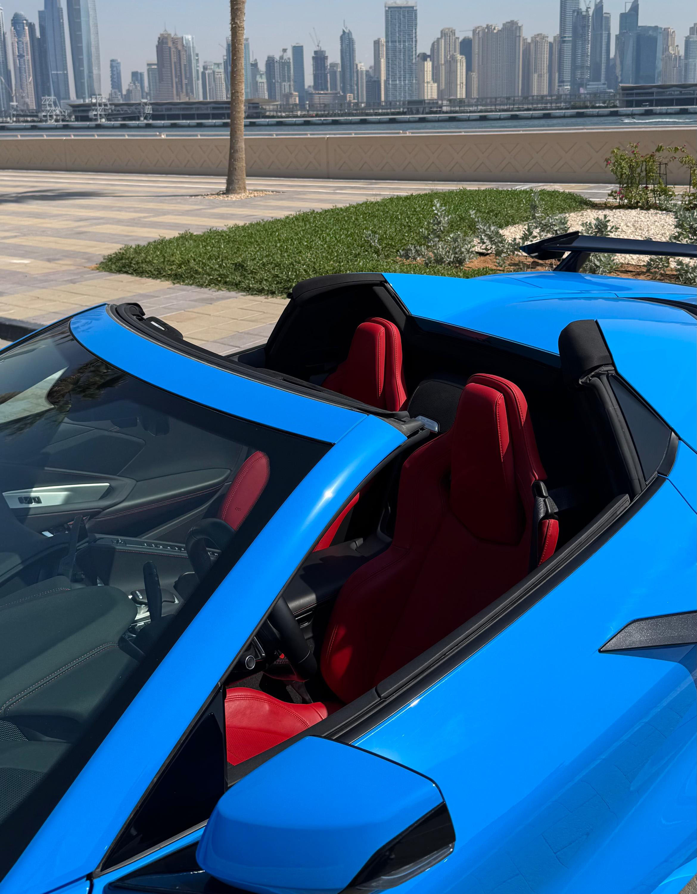 Rent Chevrolet Corvette BLUE 2023 in Dubai , UAE 