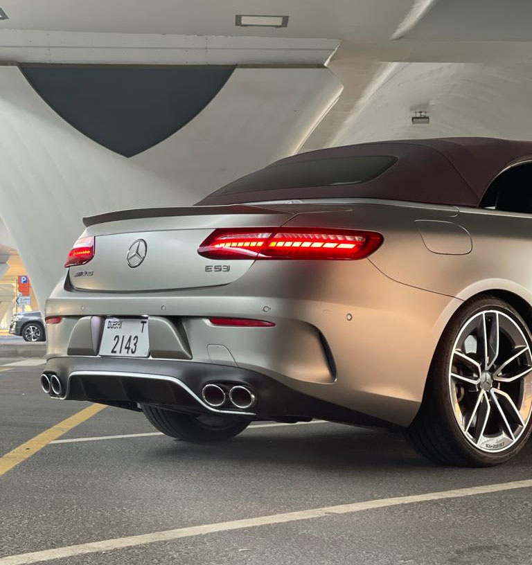 Rent Mercedes-Benz E-class  Silver 2022 in Dubai , UAE 