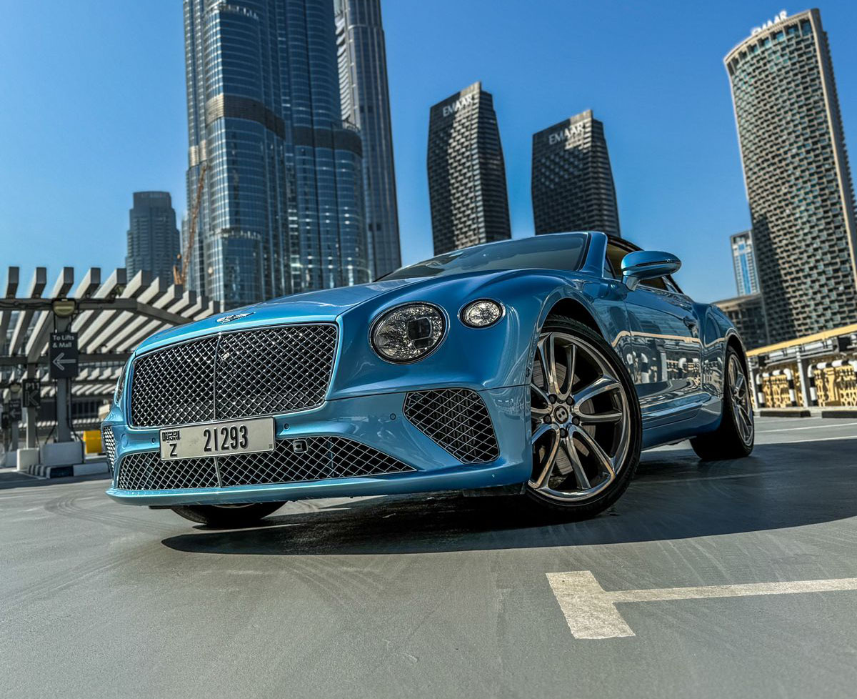 Bentley Continental GTC Blue  2023
