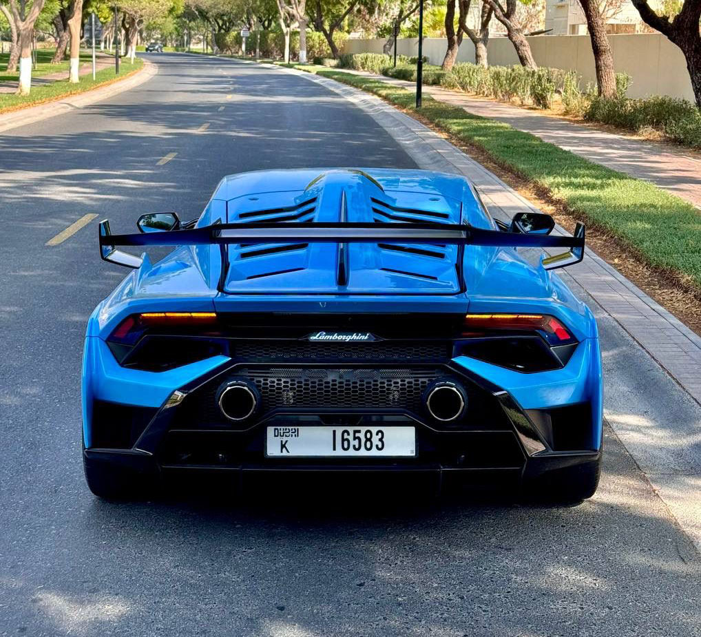 Lamborghini Huracan STO V10 Blue 2024 Lamborghini Huracan STO V10 Blue 2024
