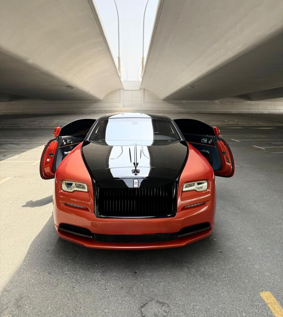 Rent Wraith RED 2020 with chauffeur in Dubai , UAE 