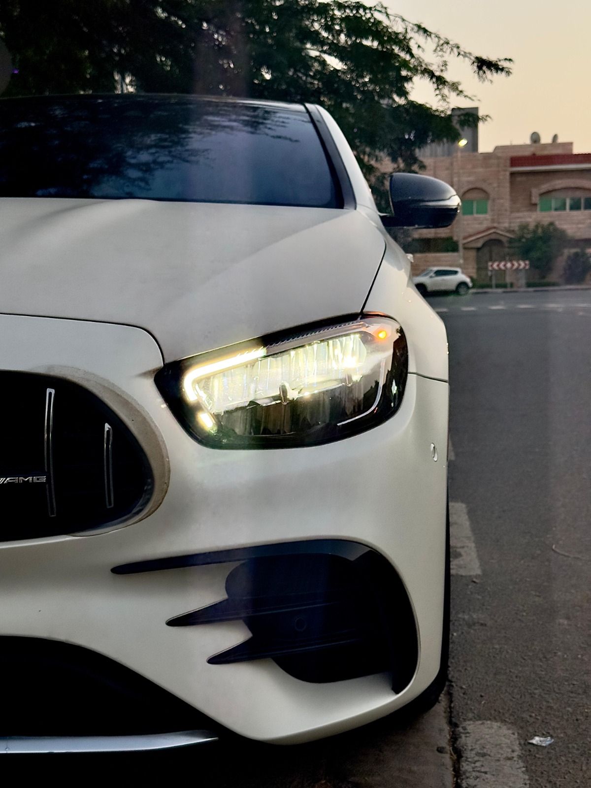 Mercedes Benz AMG E53 S biturbo white  2022