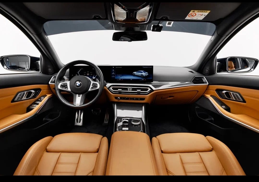 Rent Bmw Series 3 WHITE 2023 in Dubai , UAE 