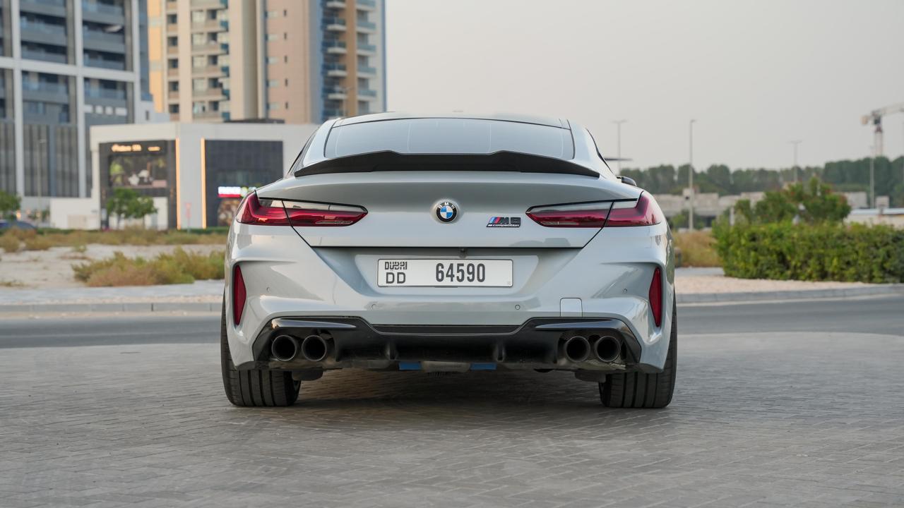 Rent Bmw Series 8 GREY 2023 in Dubai , UAE 