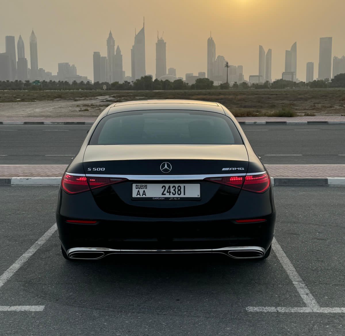 Rent Mercedes-Benz S-class BLACK 2021 in Dubai , UAE 