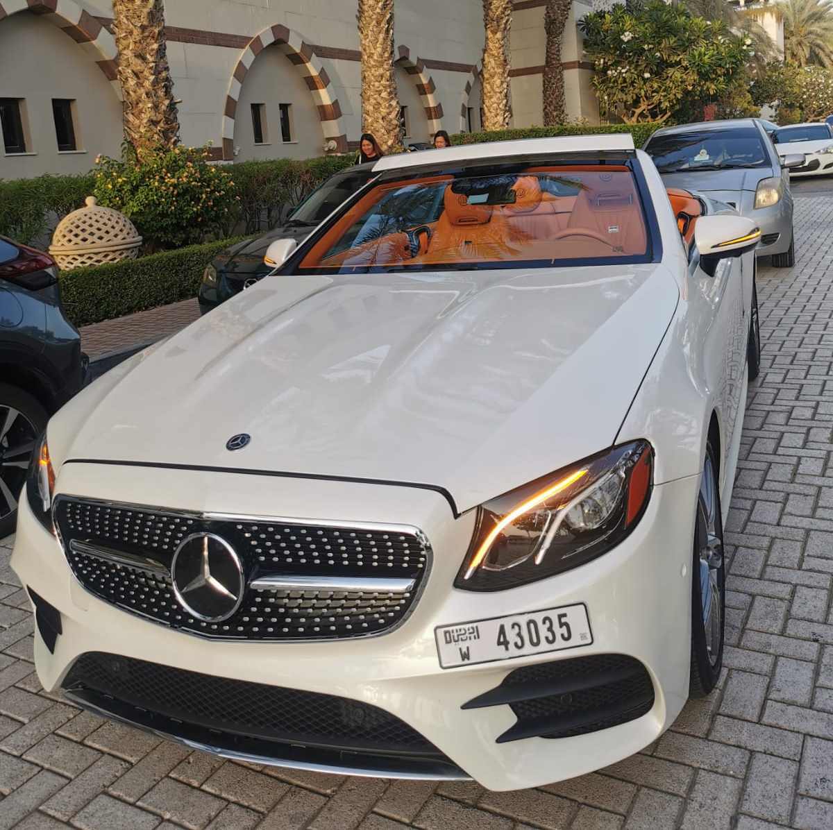 Rent Mercedes-Benz E-class WHITE 2020 in Dubai , UAE 