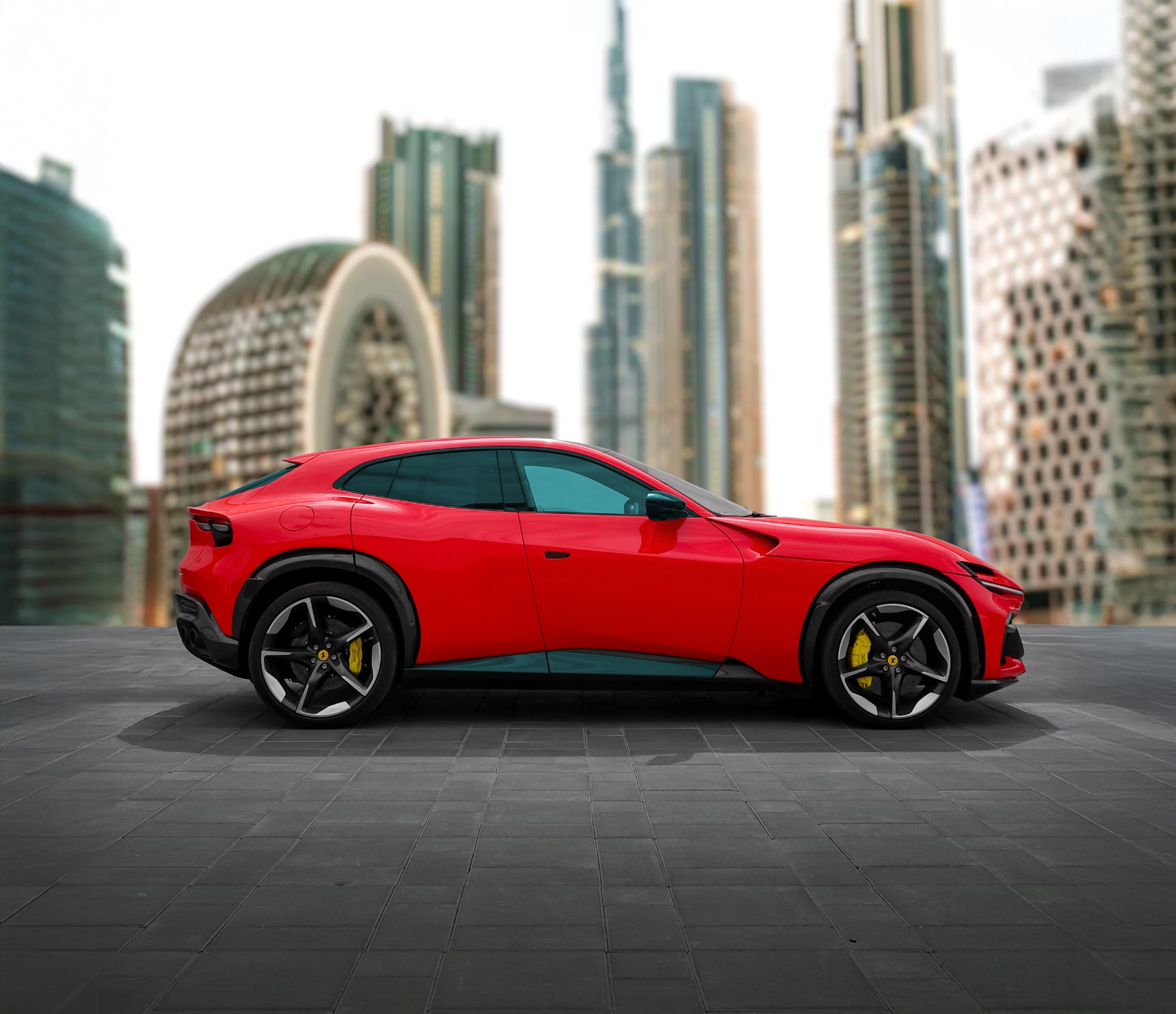 Ferrari Purosangue Red V12  2025