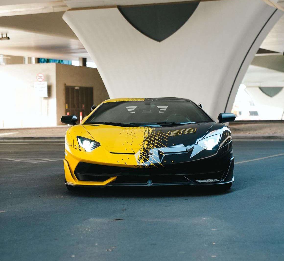Lamborghini Aventador SVJ Coupe Yellow  2022