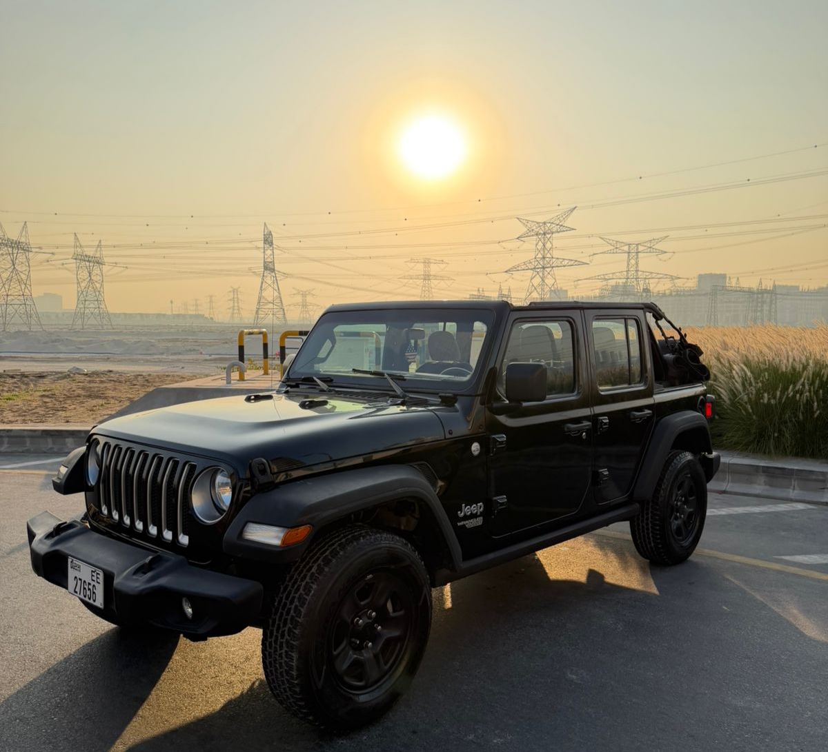 Jeep Wrangler Black  2023