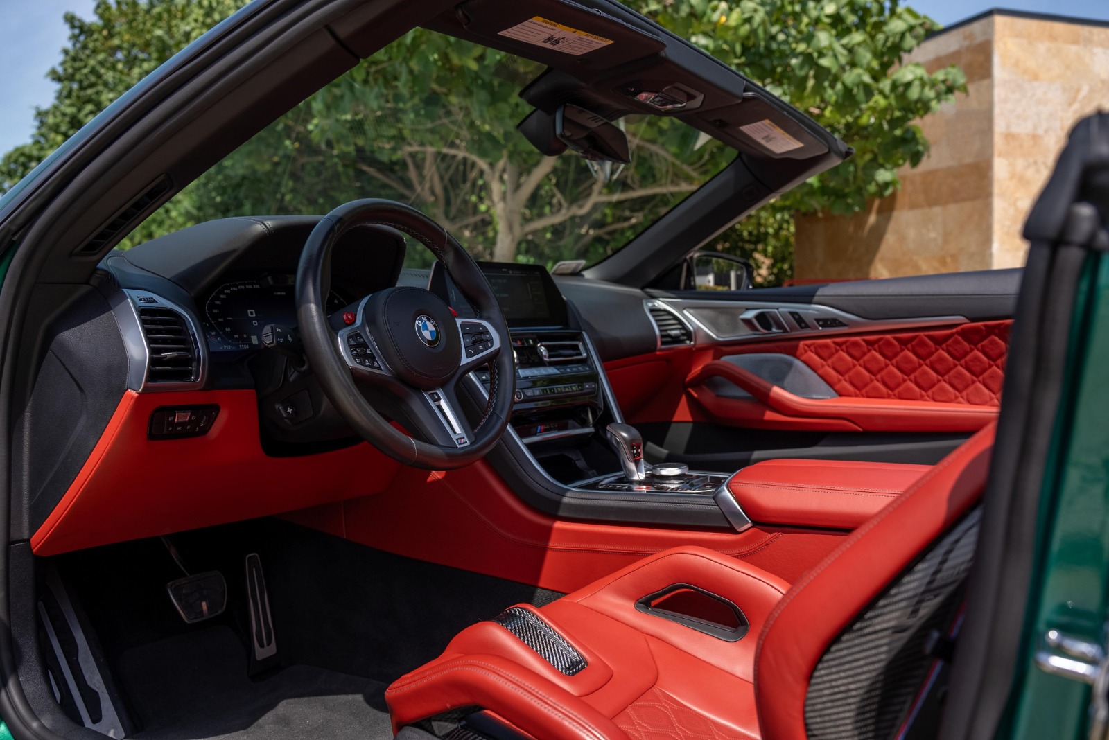 BMW M8 competition convertible Green  2023