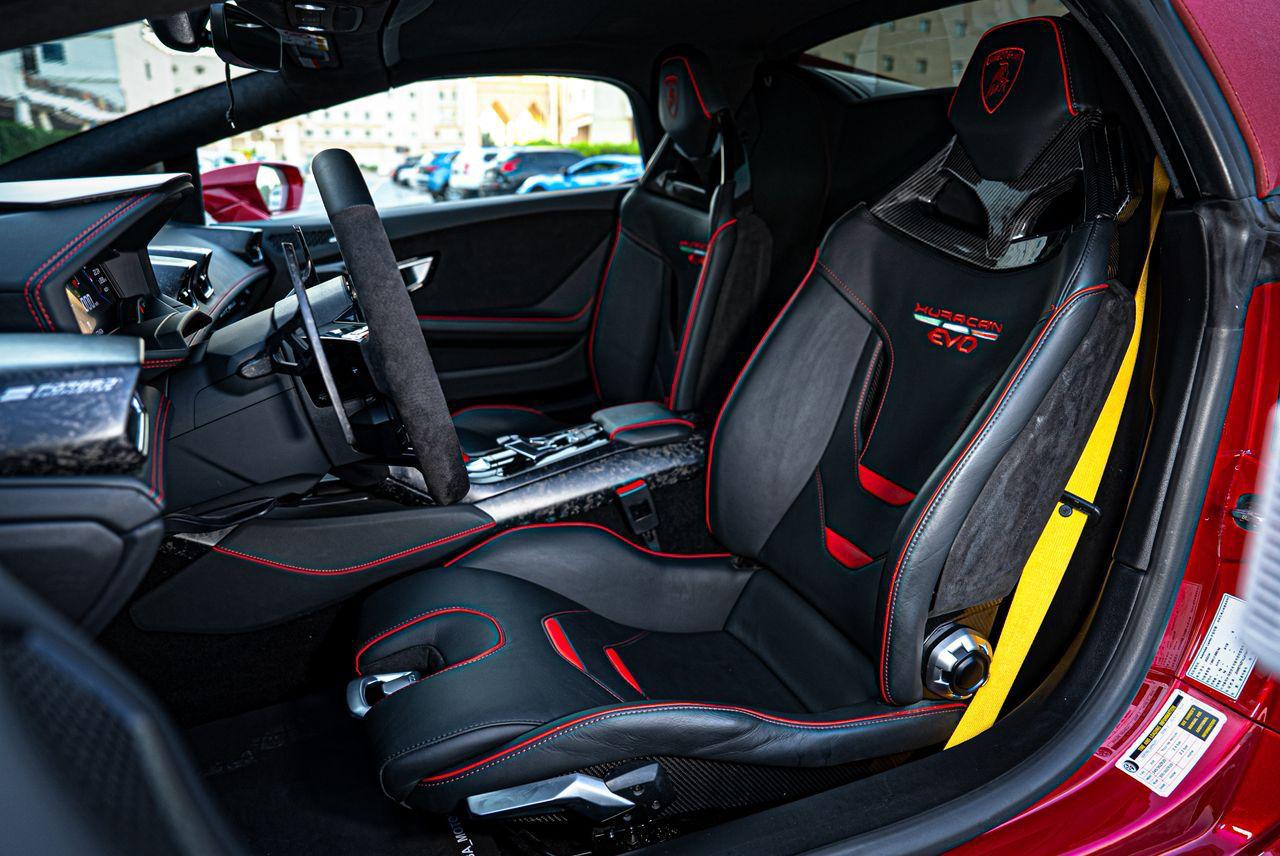 Lamborghini Huracan Evo Spyder Red  2023
