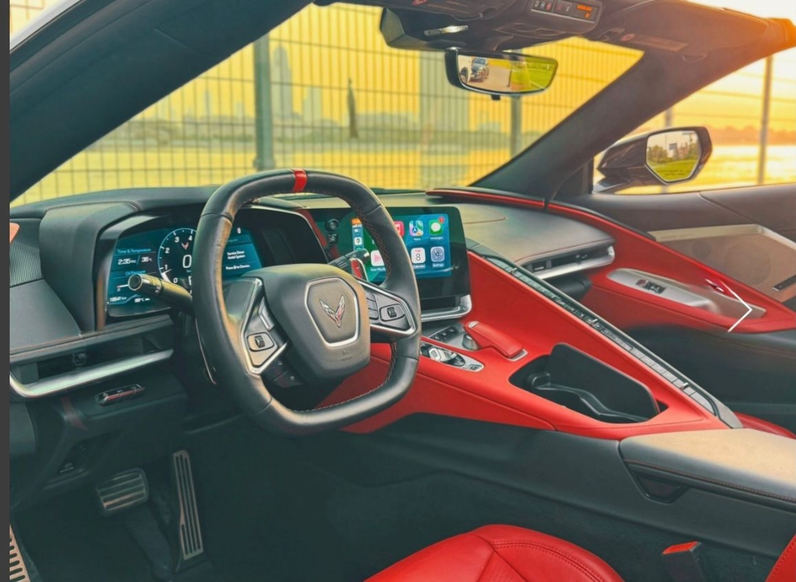 Chevrolet Corvette C8 Convertible black  2023