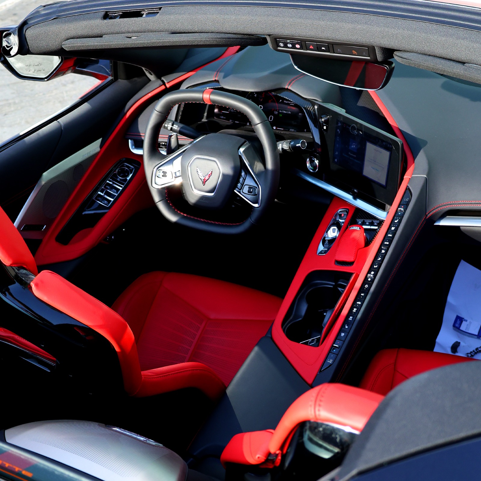 Chevrolet Corvette C8 Convertible Red Without Deposit  2024