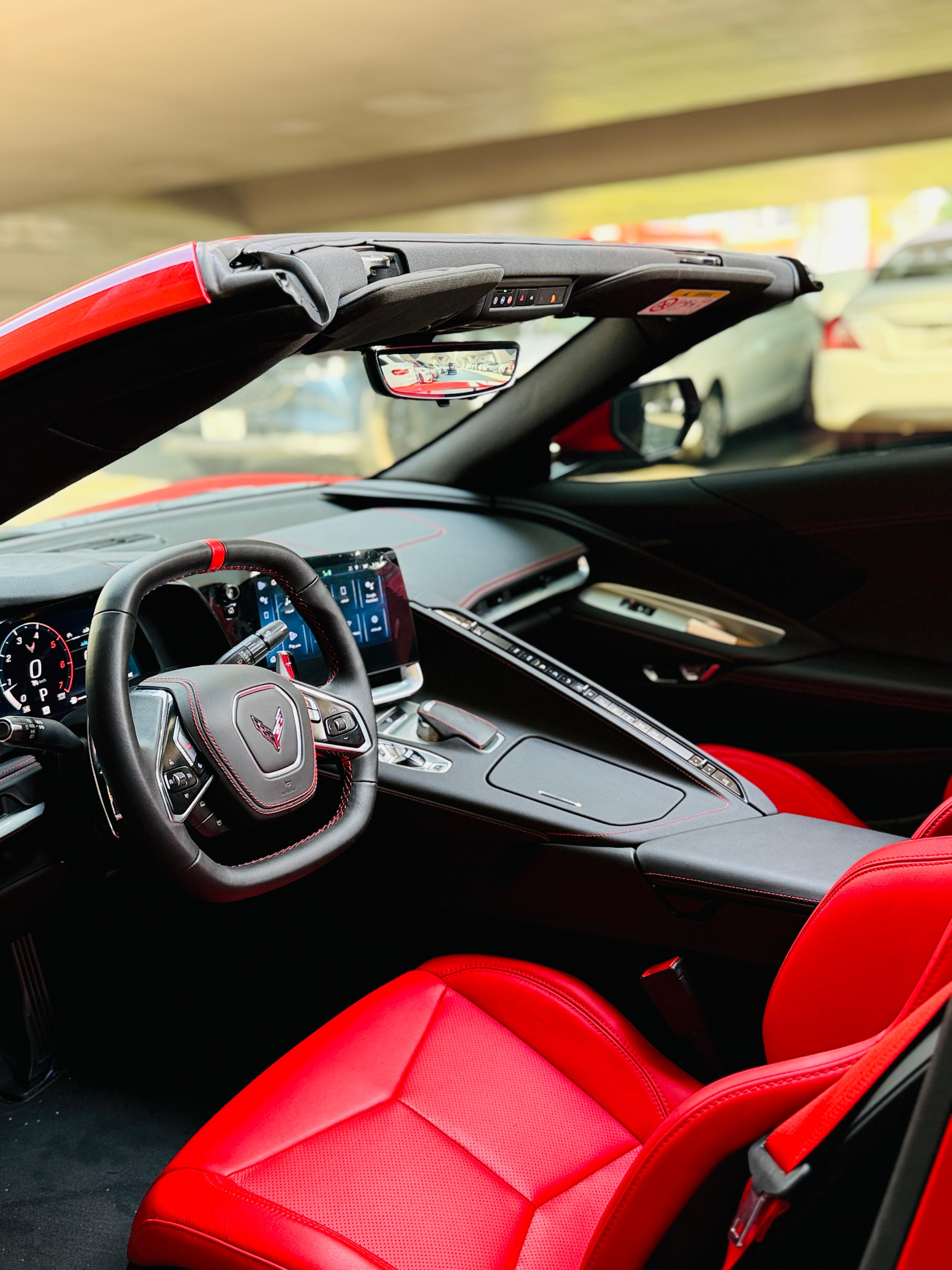 Chevrolet Corvette C8 Convertible Red No Deposit  2025