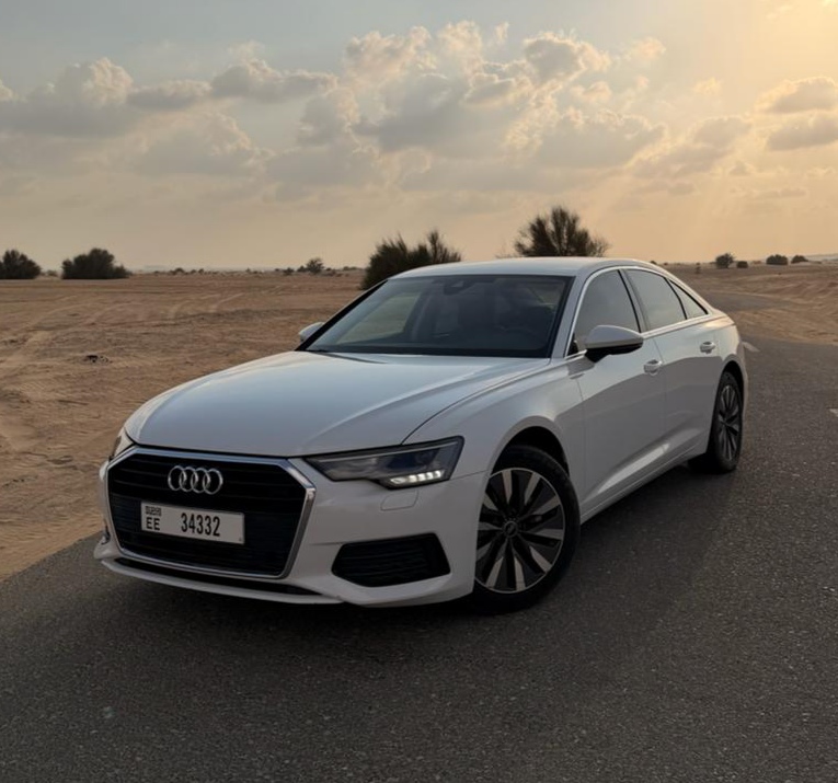 Audi A6 White Monthly Best Price  2023