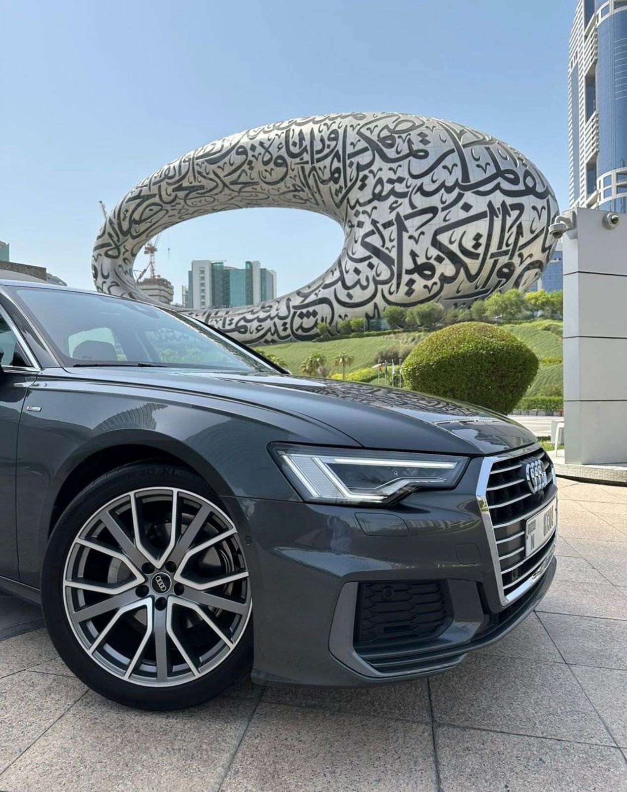 Audi A6 Gray Monthly Best Price  2023