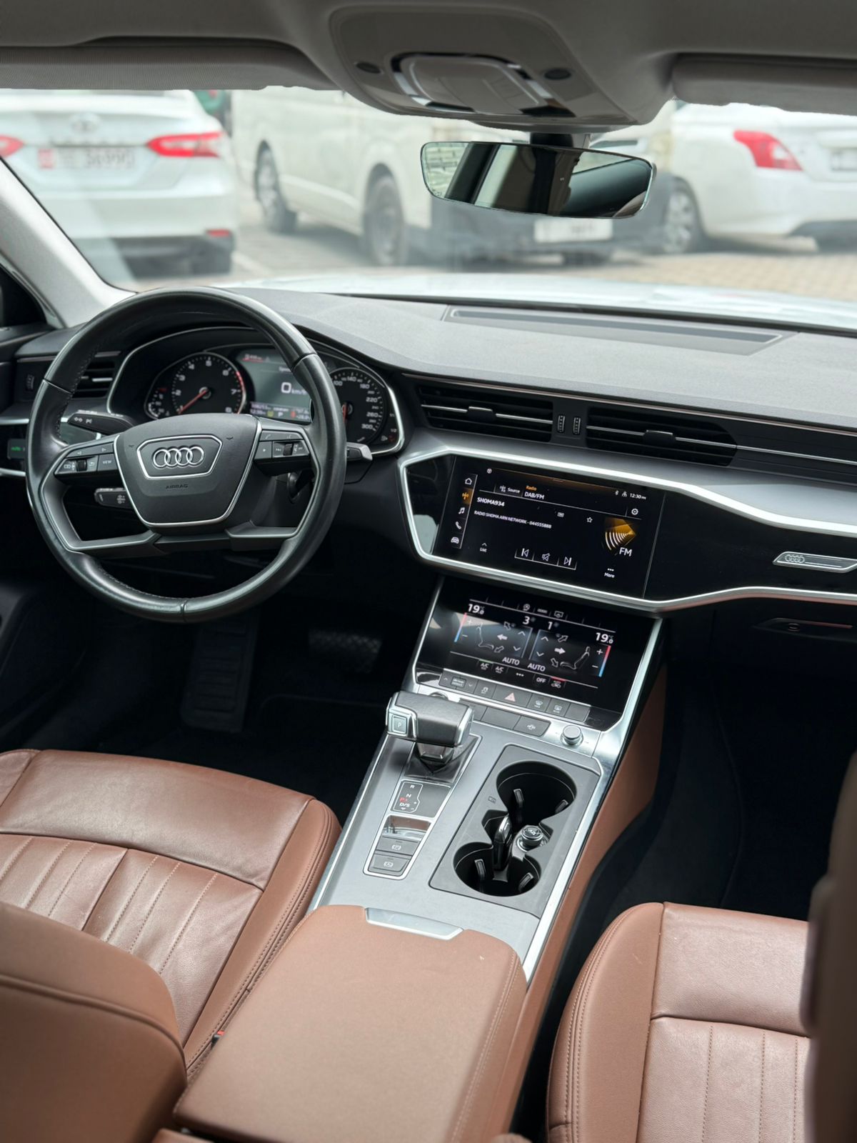 Audi A6 White Monthly Good Price  2022