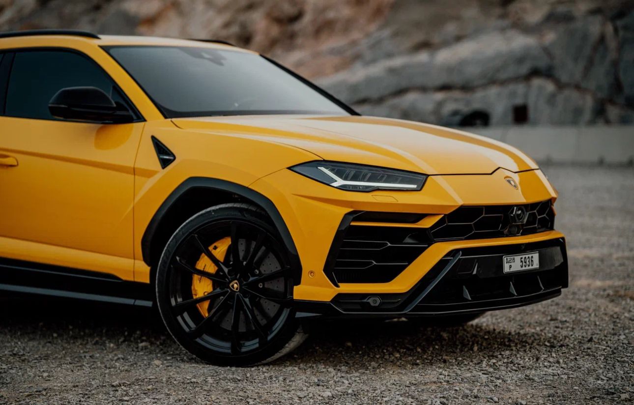 Lamborghini Urus Yellow No Deposit  2024
