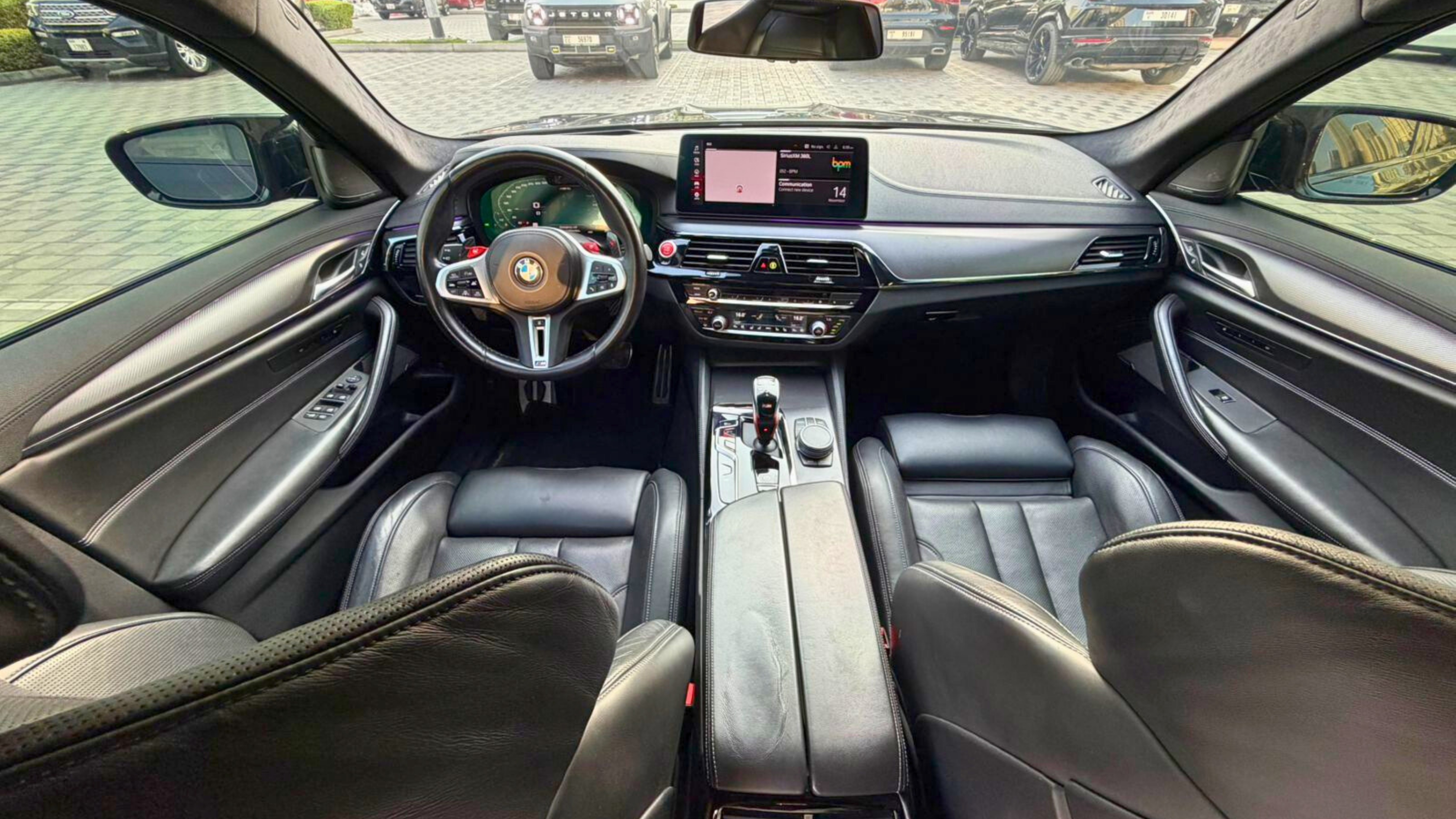BMW M5 Competition Black Good Price  2022