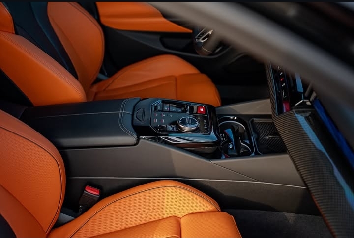 BMW M5 Competition Black interior Orange  2026