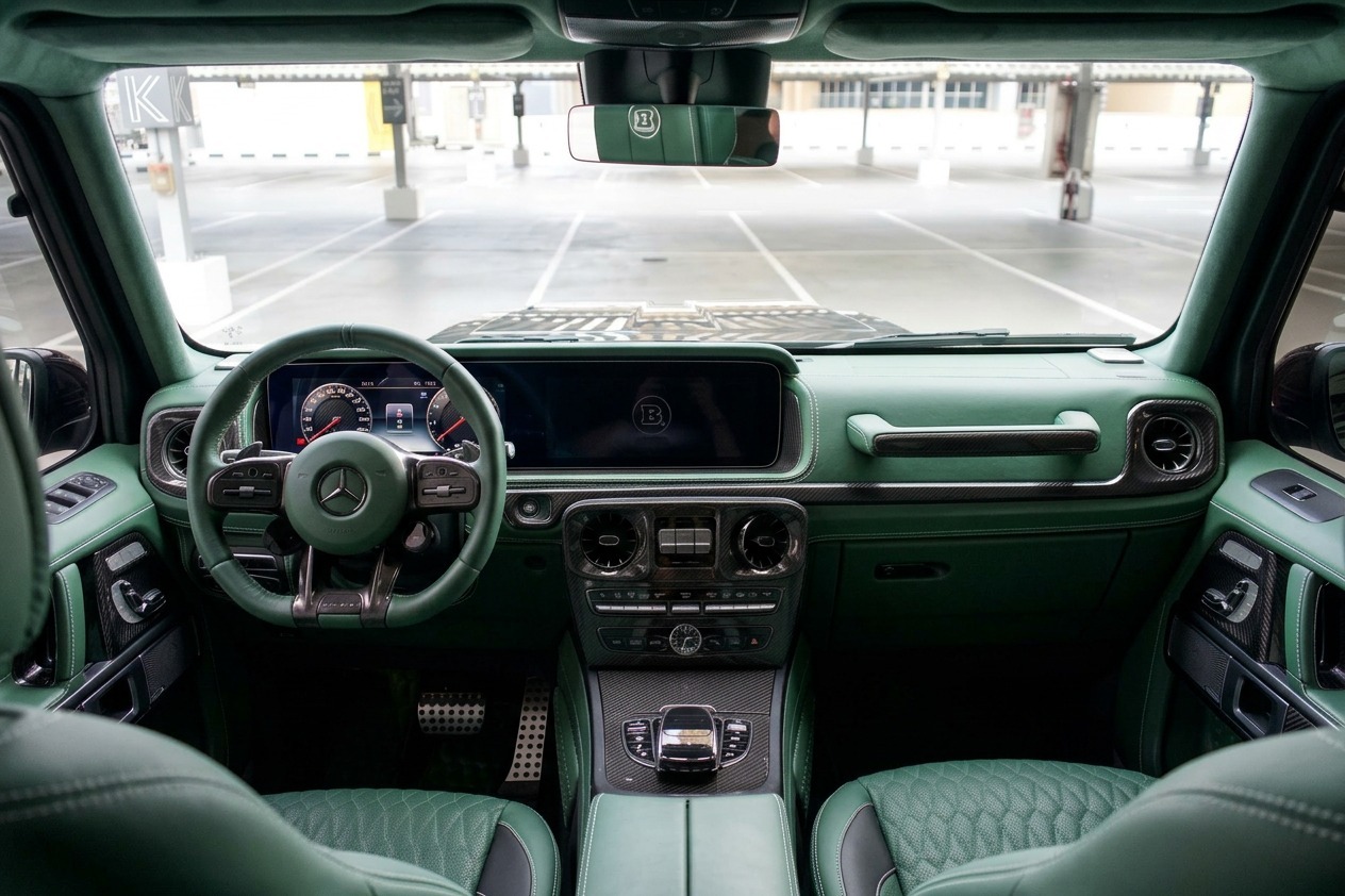 Mercedes-Benz G-Class Brabus G900 Green  2024