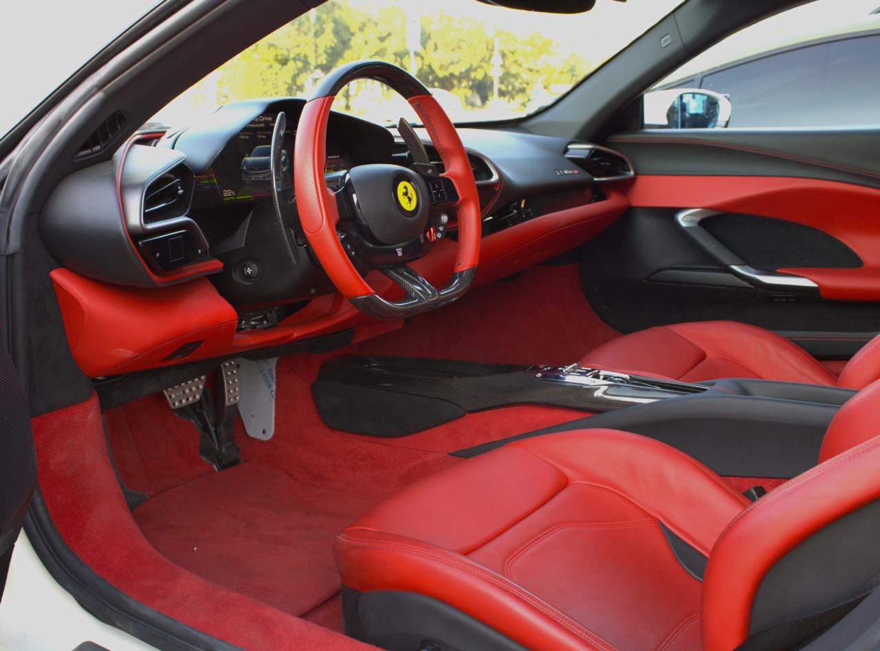 Ferrari 296 GTB White & Red  2024