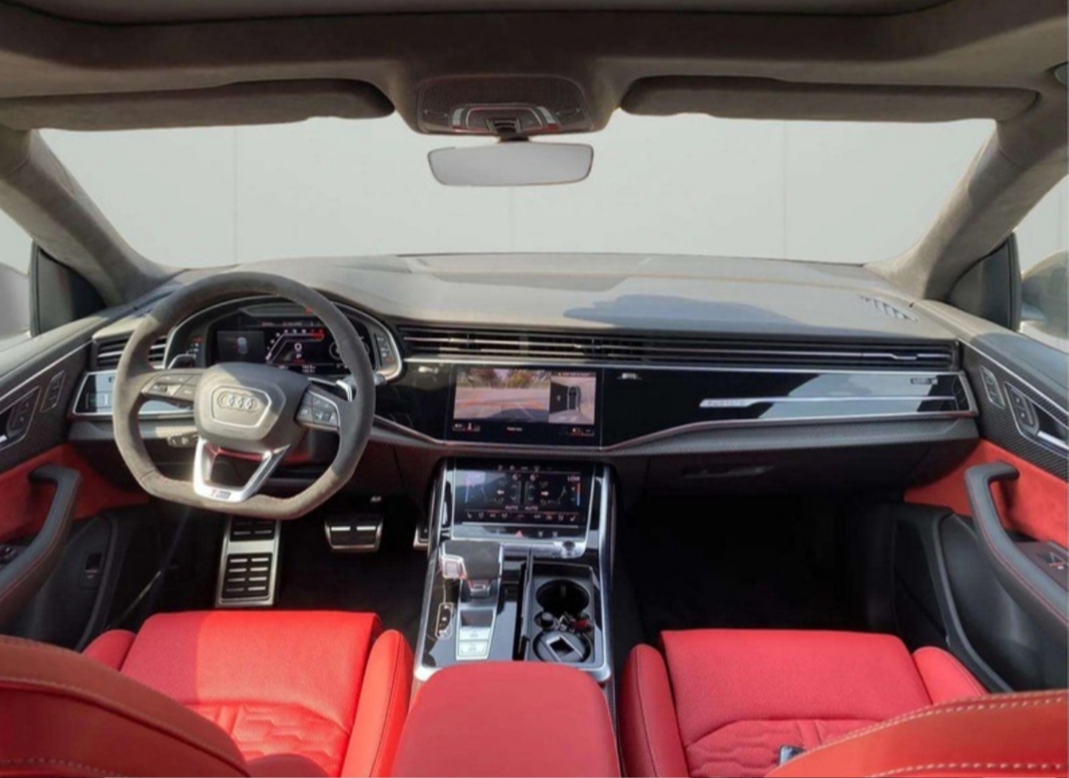 Audi RSQ8 M Grey & Red  2023