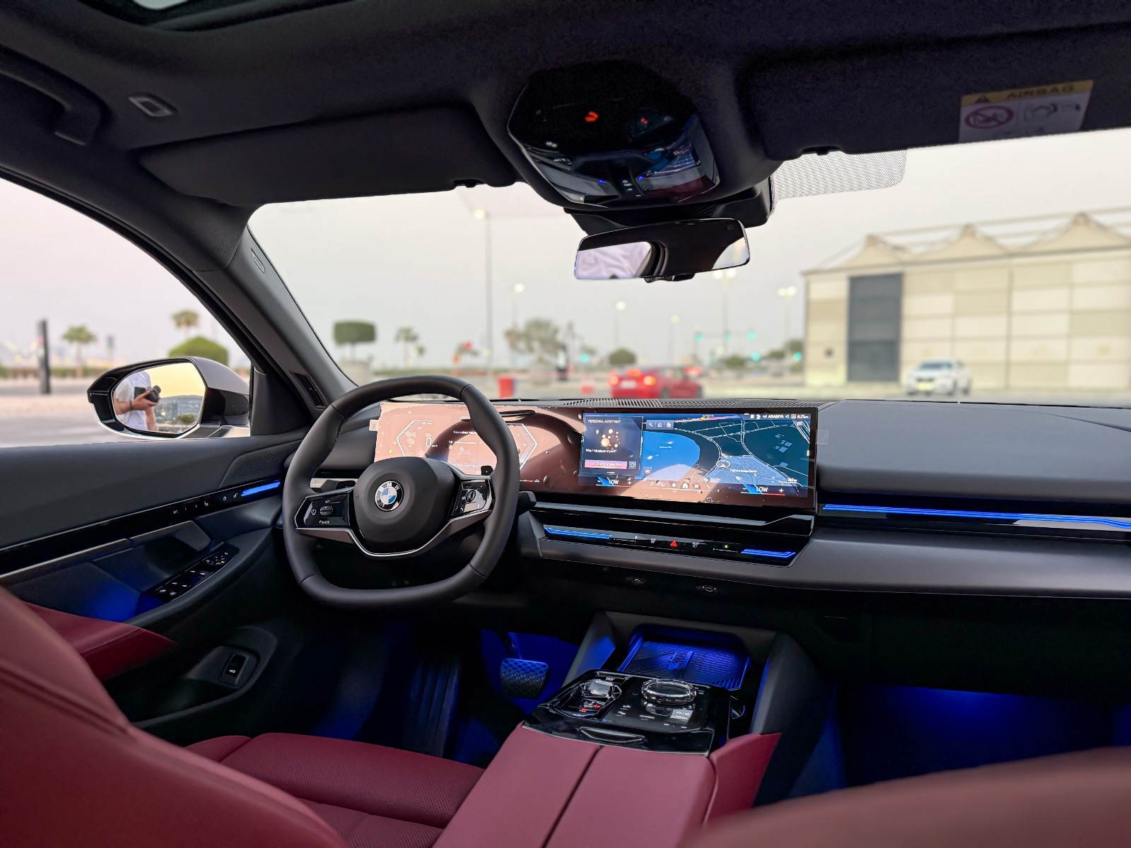 BMW 5 Series 520i Black interior Red  2026