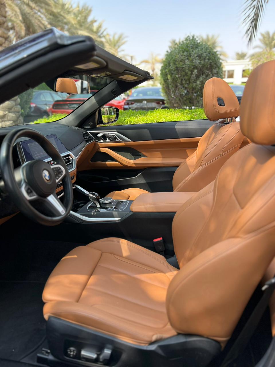 Cheap BMW 420i Cabriolet interior Saffron  2022