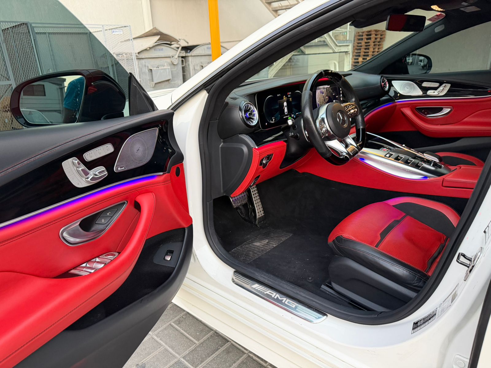 Mercedes Benz AMG GT 43 White  2021