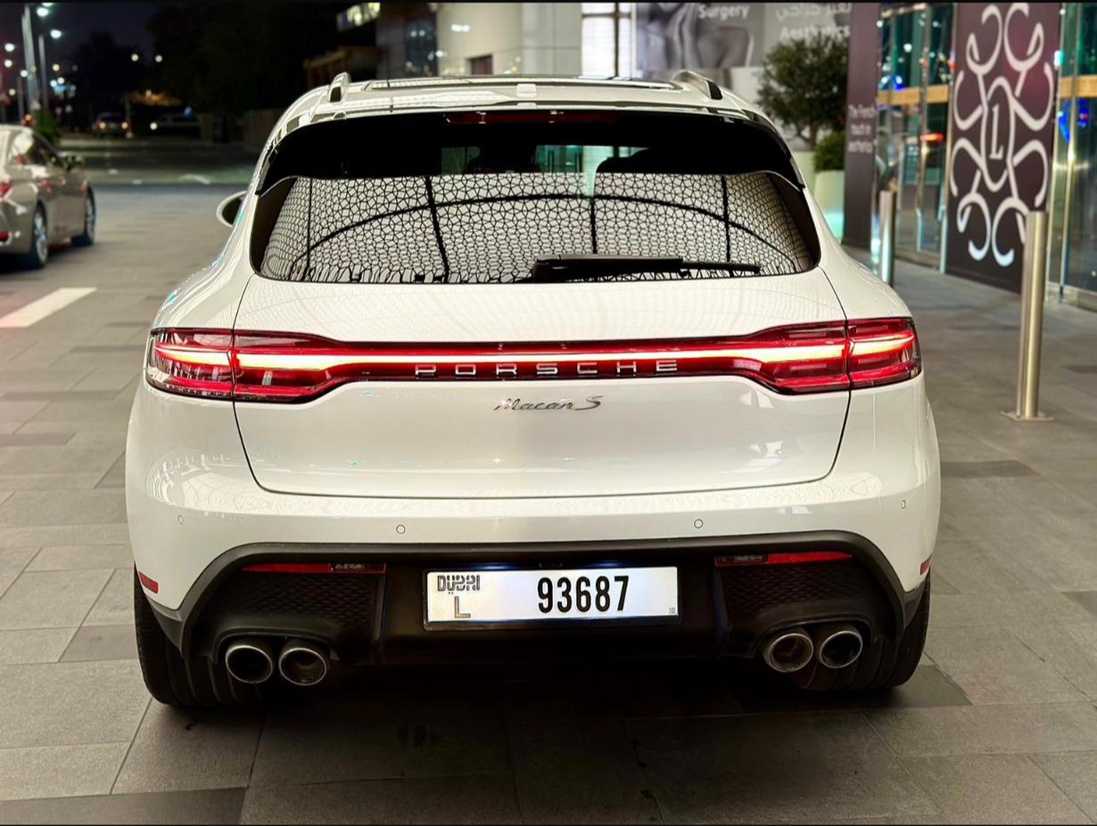 Cheap Porsche Macan S White Monthly  2023