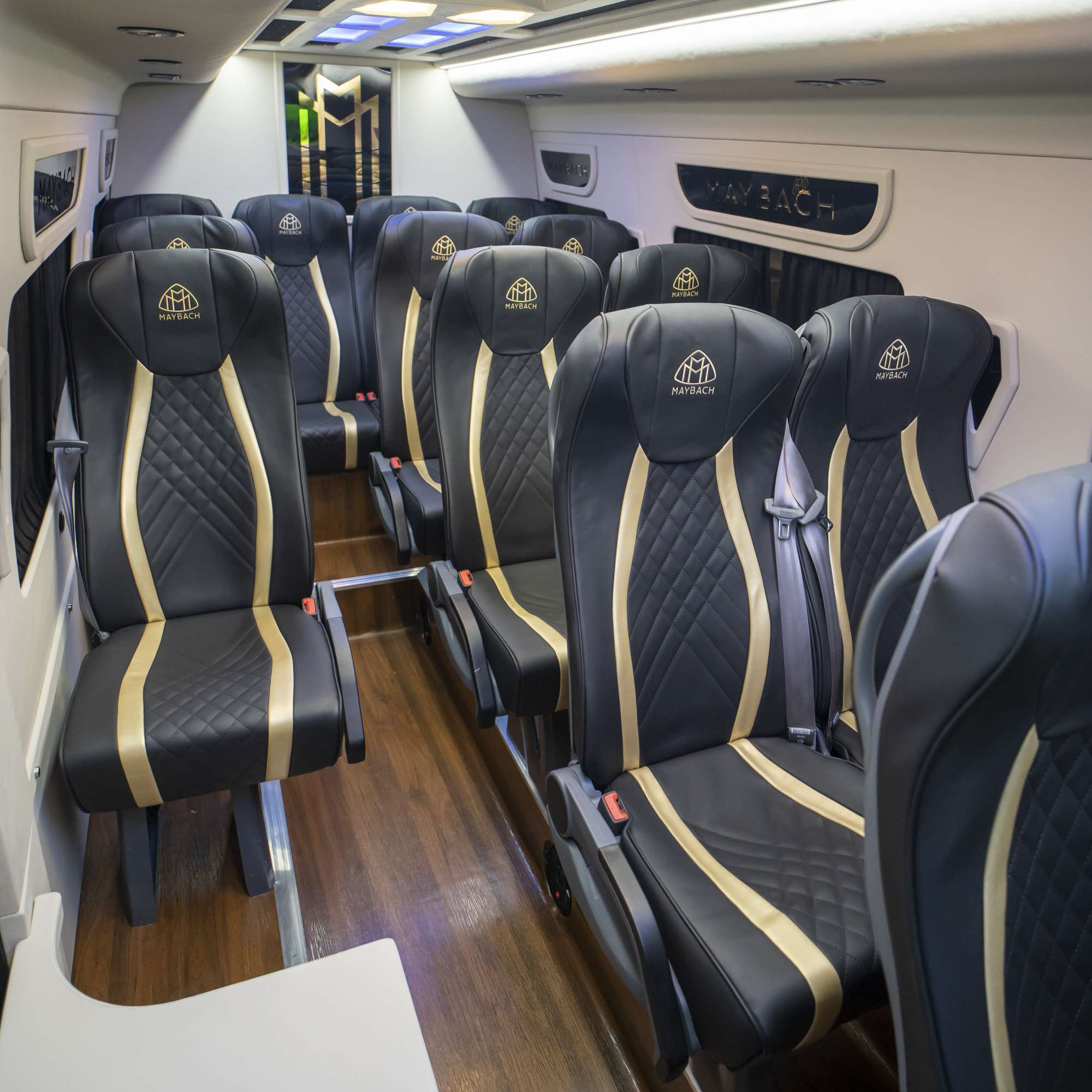 Mercedes Maybach Diamond Sprinter 14 Seater White  2025