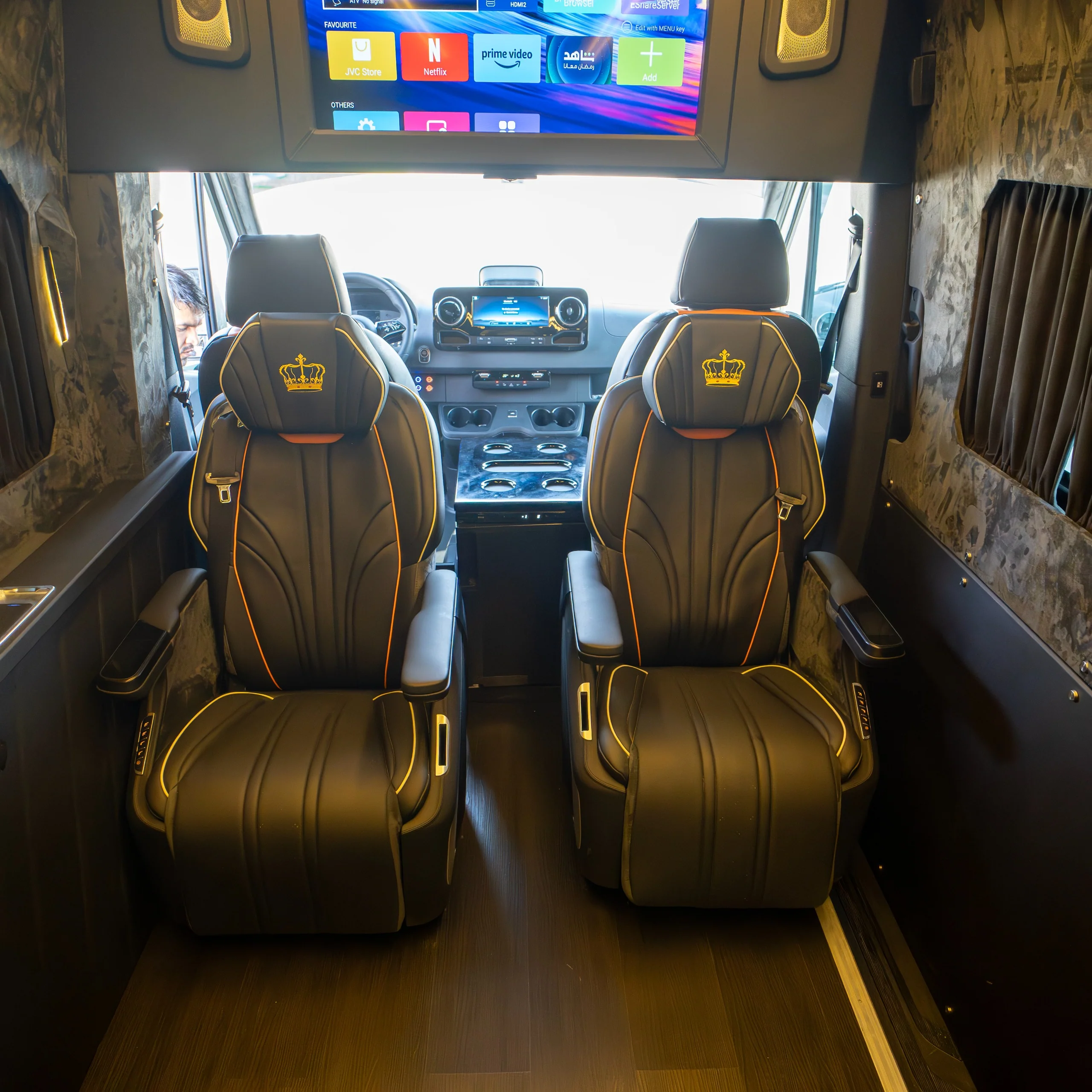 Mercedes Maybach Royal Sprinter 9 Seater White  2025