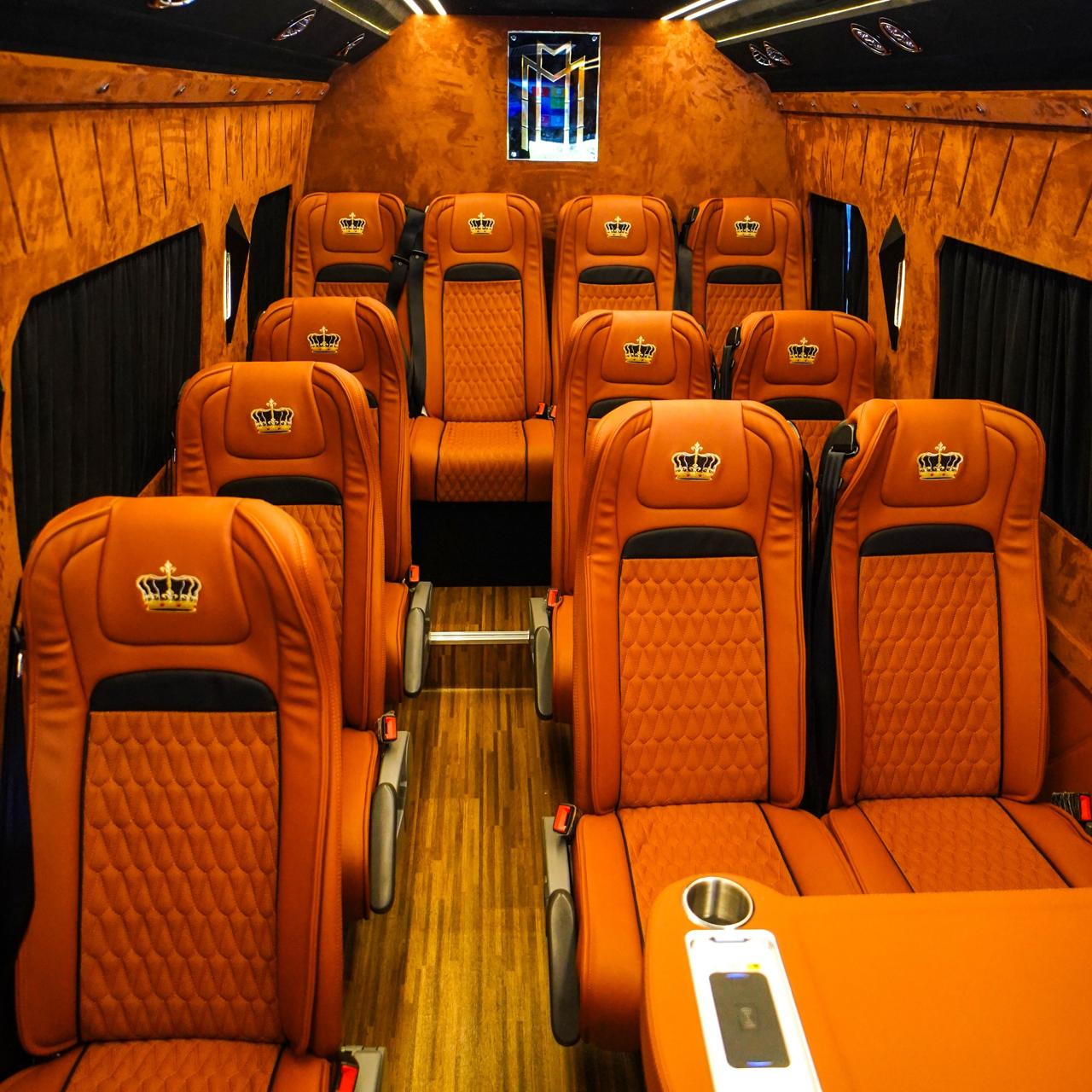 Maybach Mercedes Sprinter Black 16 Seaters  2025