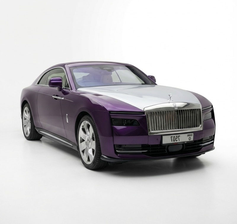 Rolls Royce Spectre Purple  | Luxury Coupe   2024