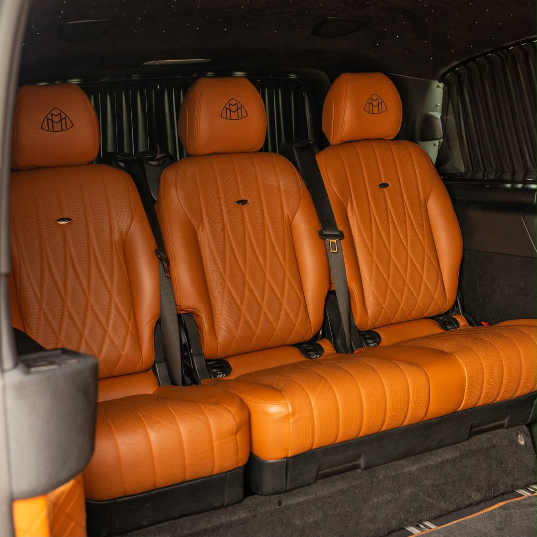 Hire mercedes maybach falcon black 7 seaters  2024