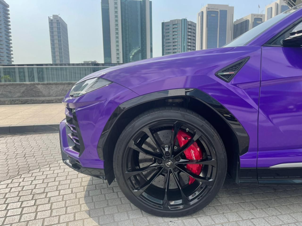 Rent Lamborghini Urus PURPLE 2020 in Dubai , UAE 