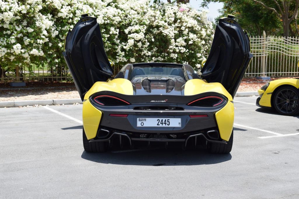 Rent McLaren 570s YELLOW 2020 in Dubai , UAE 