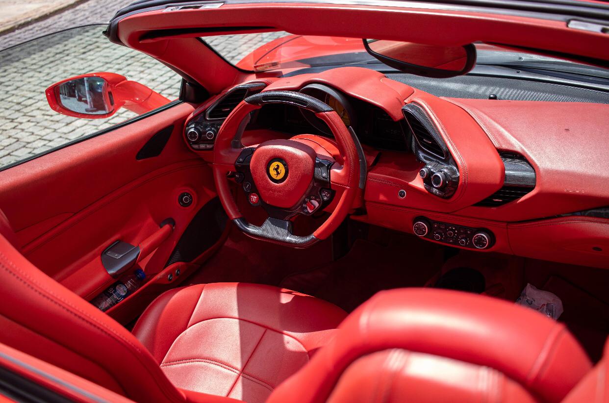 Rent Ferrari 488 RED 2019 in Dubai , UAE 