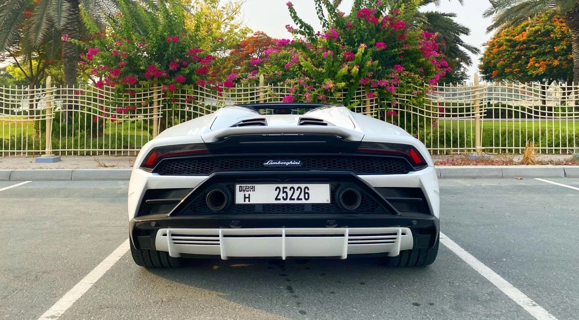 Rent Lamborghini Huracan WHITE 2020 in Dubai , UAE 