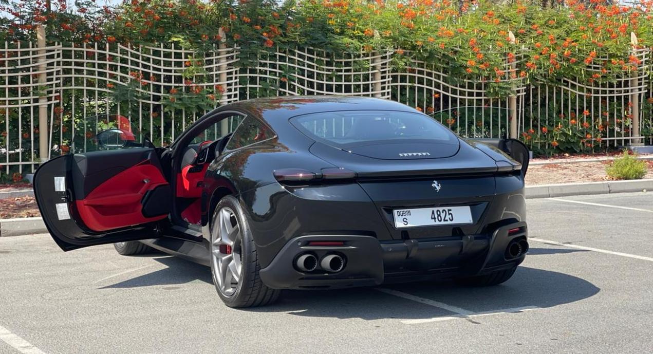 Rent Ferrari Roma BLACK 2020 in Dubai , UAE 