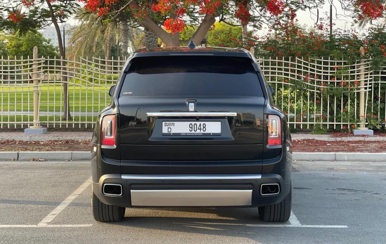 Rent Rolls-Royce Cullinan BLACK 2021 in Dubai , UAE 