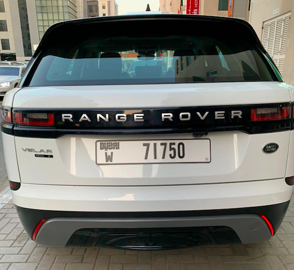 Rent Range-Rover Velar WHITE 2020 in Dubai , UAE 