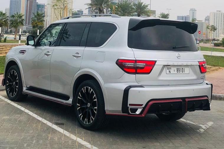 Rent Nissan Patrol BEIGE 2021 in Dubai , UAE 
