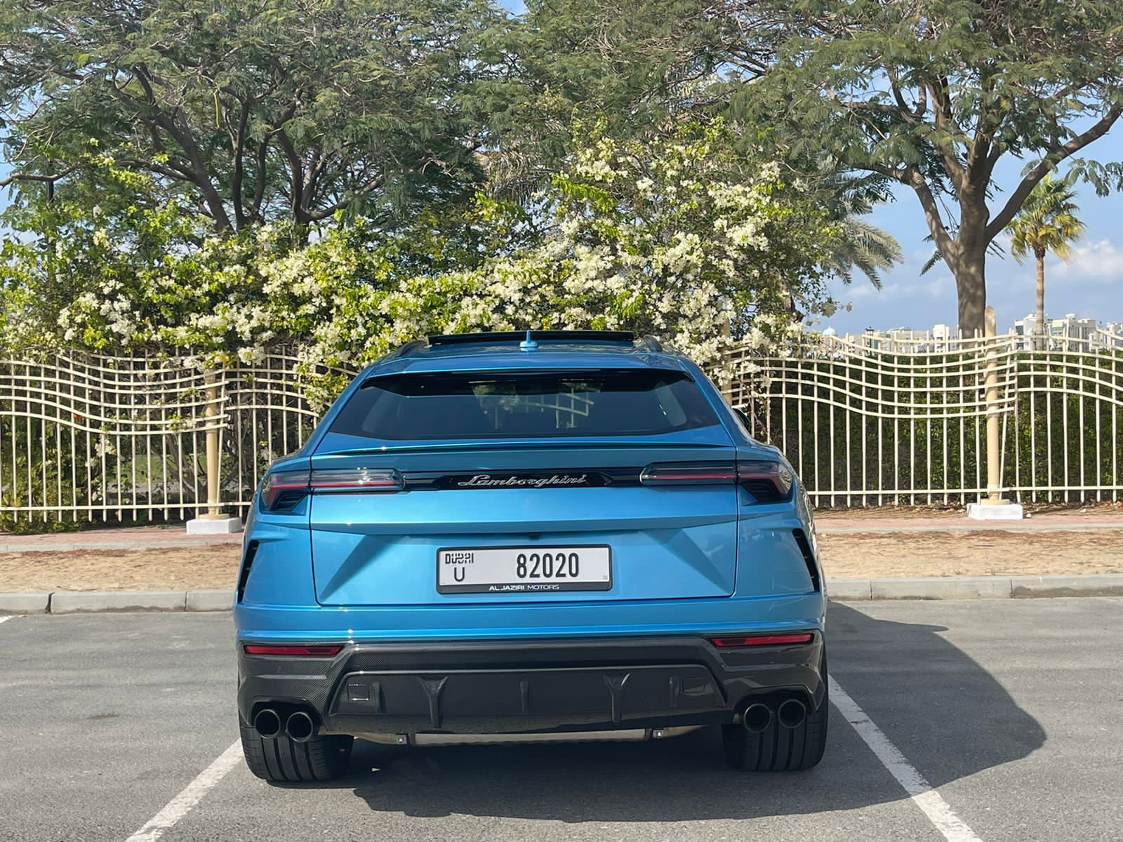 Rent Lamborghini Urus BLUE 2022 in Dubai , UAE 
