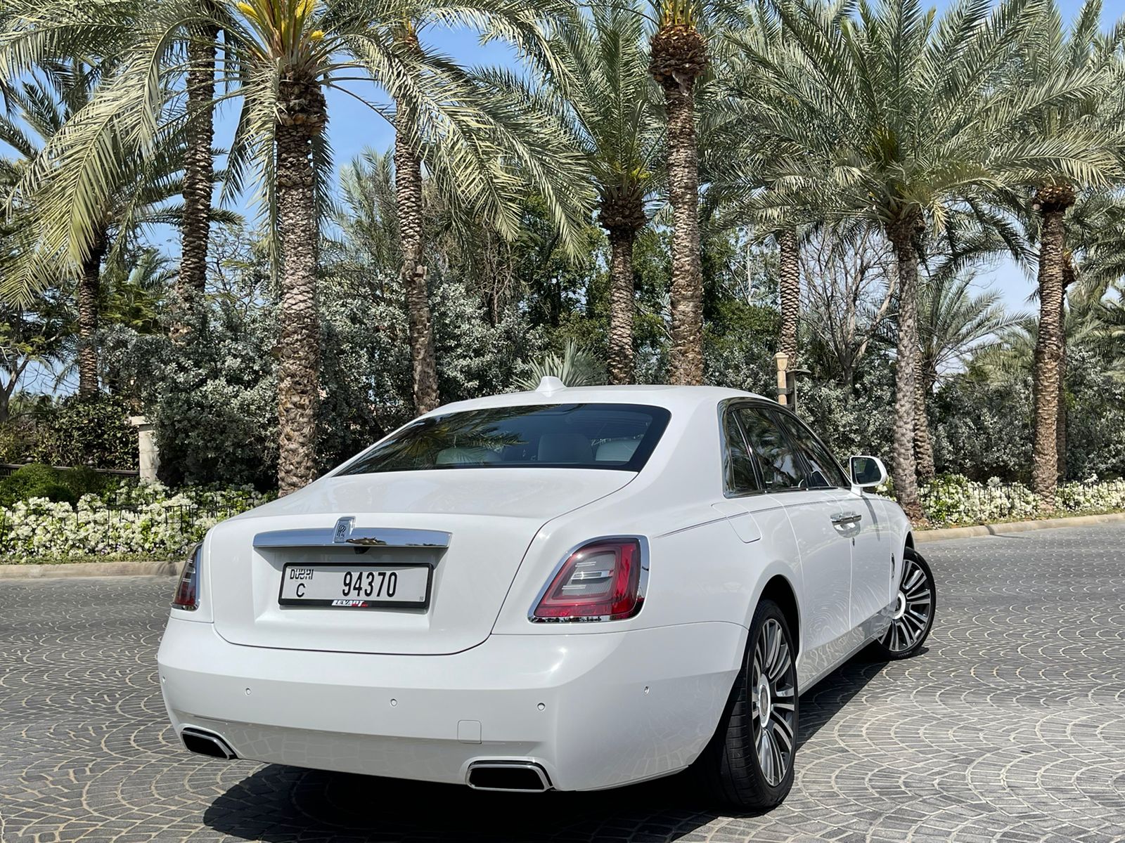 Rent Rolls-Royce Ghost WHITE 2022 in Dubai , UAE 