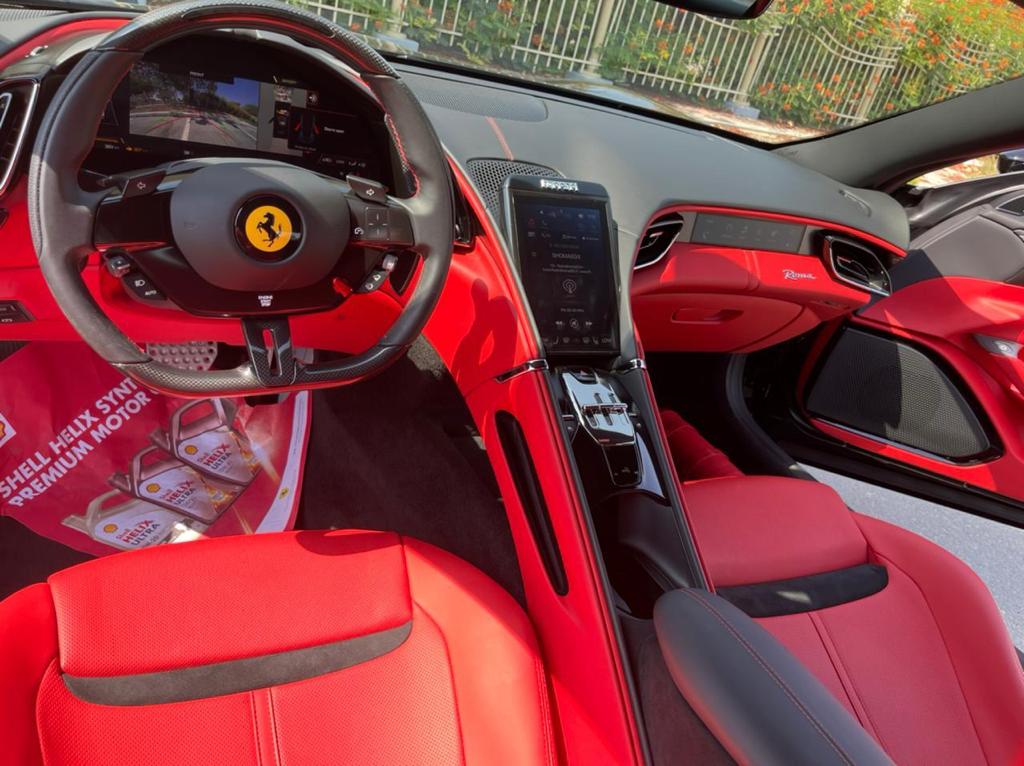 Rent Ferrari Roma RED 2022 in Dubai , UAE 